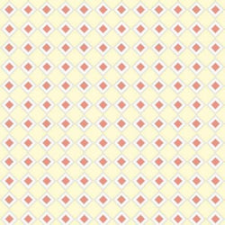 Pattern Photo Backdrop - Double Diamond Cream & Pink Backdrops SoSo Creative 