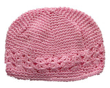 Crochet Hats Hats SoSo Creative Newborn Light Pink 