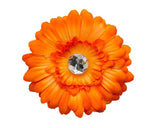 Delightful Gerber Daisy Hair Clip Daisy Clips SoSo Creative Orange 