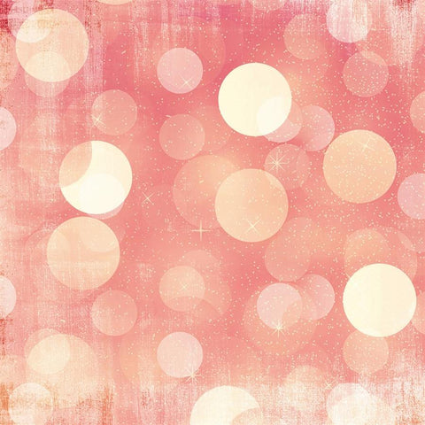 Bokeh Photo Backdrop - Retro Pink Cheer Backdrops SoSo Creative 