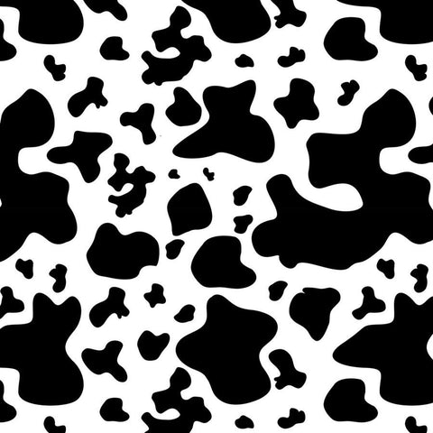 Cow Print Photo Backdrop - Black and White Backdrops Loran Hygema 