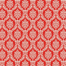 Damask Photo Backdrop - Red and White Valentine Backdrops SoSo Creative 
