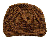 Crochet Hats Hats SoSo Creative Newborn Chocolate 
