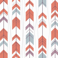 Pattern Photo Backdrop - Aspen Arrows on White Backdrops SoSo Creative 