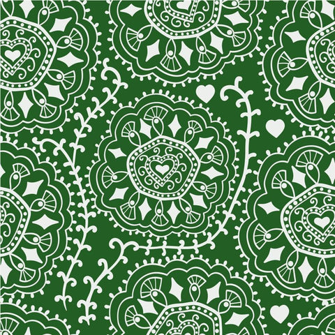 Pattern Photo Backdrop - Diamond Swirl Green Crush Backdrops SoSo Creative 
