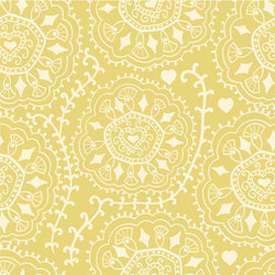 Pattern Photo Backdrop - Diamond Swirl Mustard Backdrops SoSo Creative 