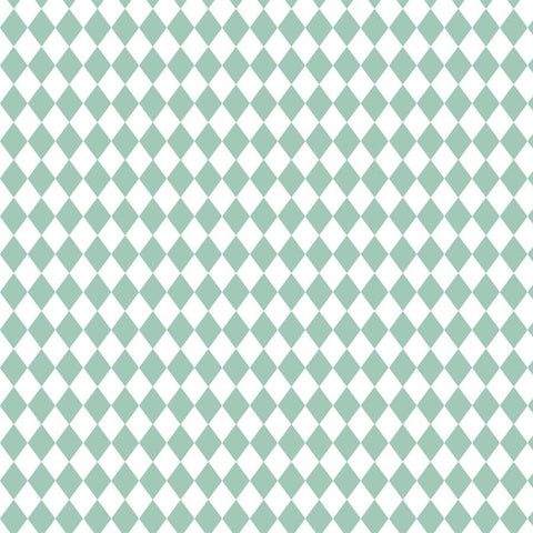 Pattern Photo Backdrop - Green Diamonds Backdrops SoSo Creative 