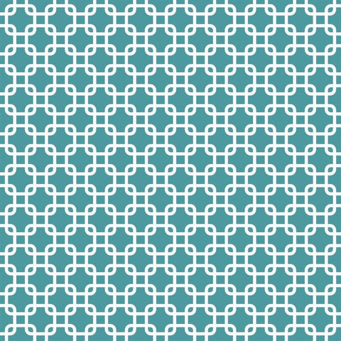 Pattern Photo Backdrop - Links in Teal Backdrops SoSo Creative 
