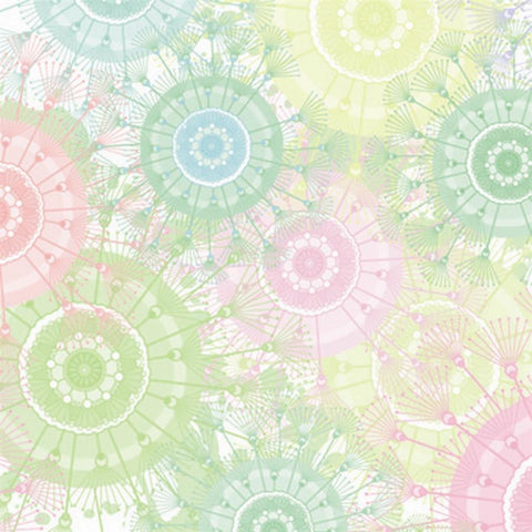 Pattern Photo Backdrop - Pastel Dandelions Backdrops SoSo Creative 