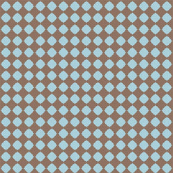 Pattern Photo Backdrop - Quatrefoil in Blue & Brown Backdrops SoSo Creative 