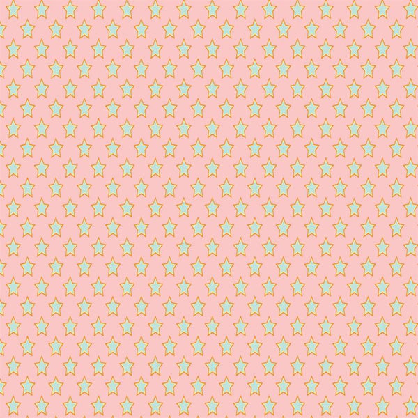 Pattern Photo Backdrop - Superstars Pink & Green Backdrops SoSo Creative 
