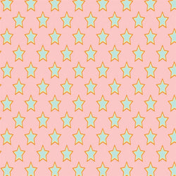 Pattern Photo Backdrop Superstars - Pink & Green Super Size Backdrops SoSo Creative 