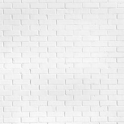 Quick Clean Brick Floordrop - Cloud White Quick Clean Backdrops Loran Hygema 