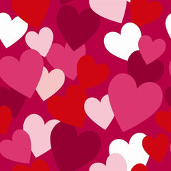 Valentine Photo Backdrop - All of My Love in Red Backdrops SoSo Creative 