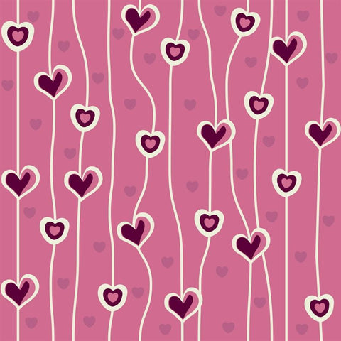 Valentine Photo Backdrop - Heart Vines Backdrops SoSo Creative 